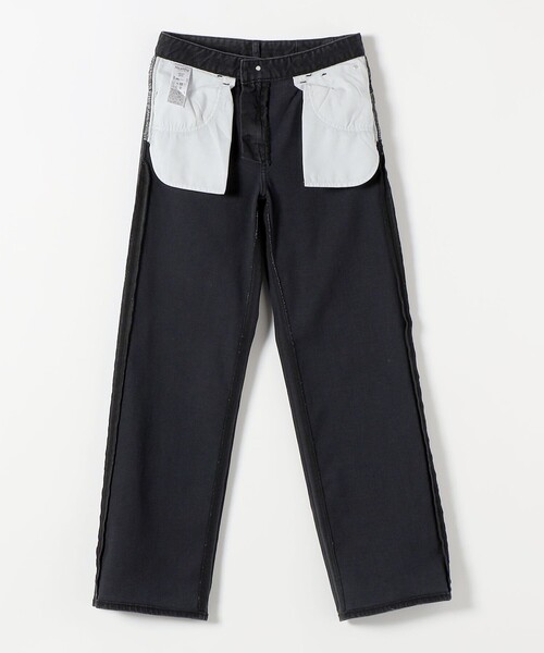 Healthy denim(ヘルシーデニム)の「Healthy DENIM:〈洗濯機可能〉フィット ストレート デニム パンツ(デニムパンツ・レディース・ブラック・MEDIUM/LARGE/SMALL)」の8枚目の写真