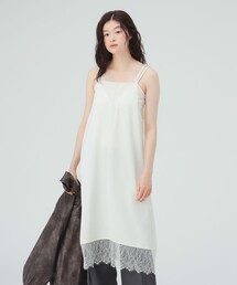 レース キャミソール ワンピース