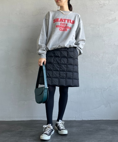 TAION（タイオン）の「【WEB先行予約】[TAION/タイオン] ベーシックダウンスカート(WEB限定)（スカート・レディース・ブラウン/ブラック・M）」の21枚目の写真