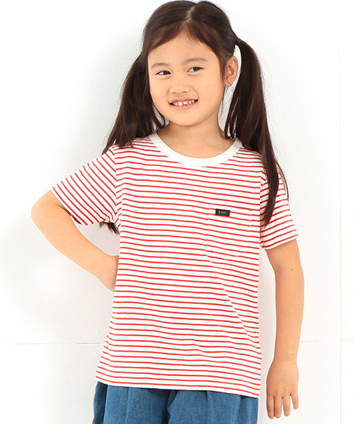Lee(リー)の「Lee / ポケットTシャツ 16SS(Tシャツ/カットソー・キッズ・ホワイト/ネイビー/レッド・110/140/130/120/100)」の3枚目の写真
