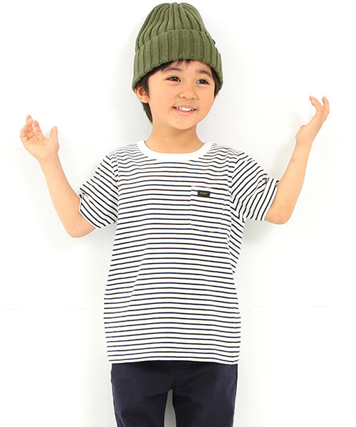 Lee(リー)の「Lee / ポケットTシャツ 16SS(Tシャツ/カットソー・キッズ・ホワイト/ネイビー/レッド・110/140/130/120/100)」の4枚目の写真