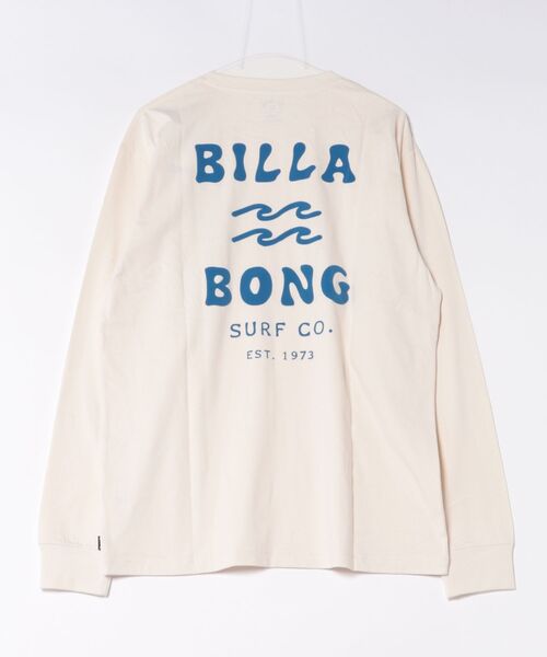 BILLABONG(ビラボン)の「BILLABONG/ビラボン 長袖Tシャツ ロンT BG012051(Tシャツ/カットソー・メンズ・スミクロ/アイボリー・XL/L/M)」の3枚目の写真
