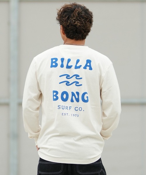 BILLABONG(ビラボン)の「BILLABONG/ビラボン 長袖Tシャツ ロンT BG012051(Tシャツ/カットソー・メンズ・スミクロ/アイボリー・XL/L/M)」の5枚目の写真