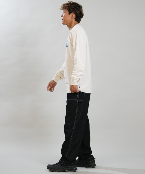 BILLABONG(ビラボン)の「BILLABONG/ビラボン 長袖Tシャツ ロンT BG012051(Tシャツ/カットソー・メンズ・スミクロ/アイボリー・XL/L/M)」の9枚目の写真