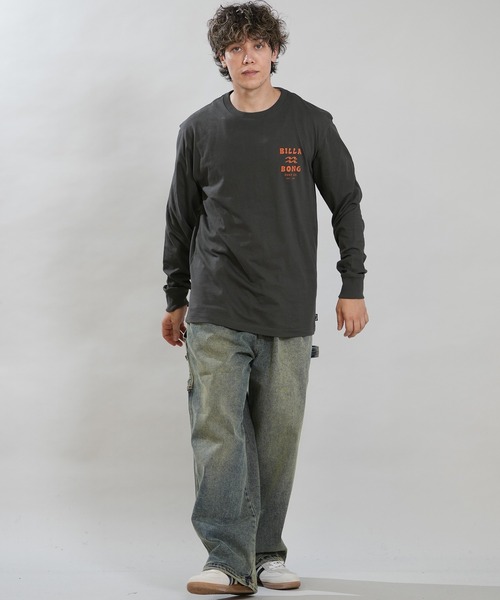 BILLABONG(ビラボン)の「BILLABONG/ビラボン 長袖Tシャツ ロンT BG012051(Tシャツ/カットソー・メンズ・スミクロ/アイボリー・XL/L/M)」の13枚目の写真