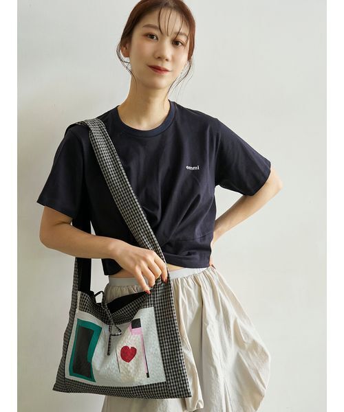emmi(エミ)の「ティアードボリュームスカート(スカート・レディース・ライトグレー/ブラウン・0/1)」の17枚目の写真