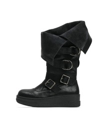 IHCNIK（イクニック）の「103 MATTE BUCKLE STRAP BOOTS（ブーツ）」
