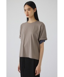 RIM.ARK | Mesh layered sleeve tee(メッシュ レイヤード スリーブ ティー)(Tシャツ/カットソー)