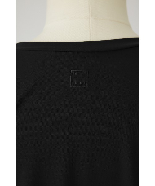 RIM.ARK(リムアーク)の「Mesh layered sleeve tee(メッシュ レイヤード スリーブ ティー)(Tシャツ/カットソー・レディース・チャコールグレー/ブラック/グレイッシュベージュ・FREE)」の8枚目の写真