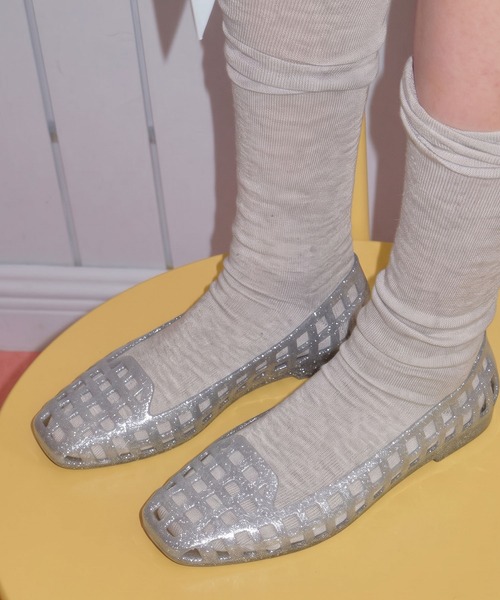 LA VORAGINE（ラ ヴォラジネ）の「ジェリーシューズ/Jelly shoes（サンダル・レディース・Black/Silver/A・23cm/23.5cm/24cm）」の12枚目の写真