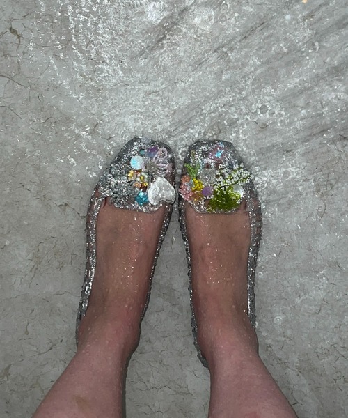 LA VORAGINE（ラ ヴォラジネ）の「ジェリーシューズ/Jelly shoes（サンダル・レディース・Black/Silver/A・23cm/23.5cm/24cm）」の8枚目の写真