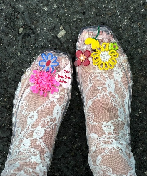 LA VORAGINE（ラ ヴォラジネ）の「ジェリーシューズ/Jelly shoes（サンダル・レディース・Black/Silver/A・23cm/23.5cm/24cm）」の22枚目の写真