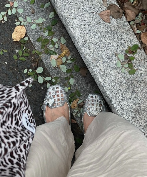 LA VORAGINE（ラ ヴォラジネ）の「ジェリーシューズ/Jelly shoes（サンダル・レディース・Black/Silver/A・23cm/23.5cm/24cm）」の5枚目の写真