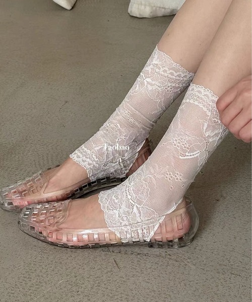 LA VORAGINE（ラ ヴォラジネ）の「ジェリーシューズ/Jelly shoes（サンダル・レディース・Black/Silver/A・23cm/23.5cm/24cm）」の15枚目の写真