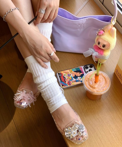 LA VORAGINE（ラ ヴォラジネ）の「ジェリーシューズ/Jelly shoes（サンダル・レディース・Black/Silver/A・23cm/23.5cm/24cm）」の14枚目の写真