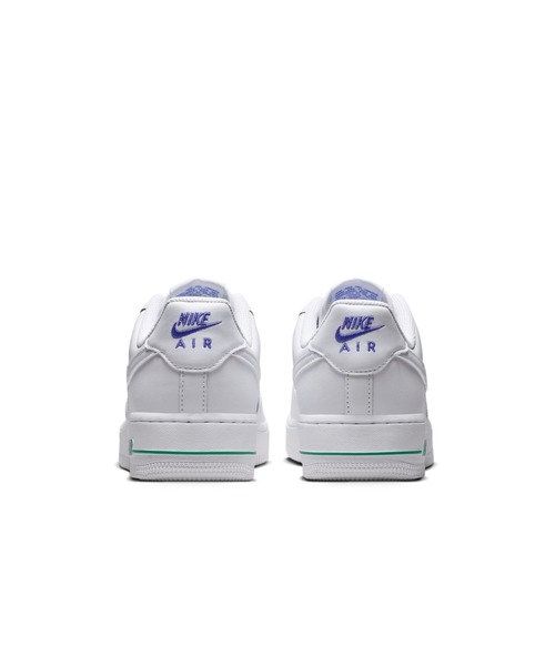 NIKE（ナイキ）の「NIKE/ナイキ WS ｴｱ ﾌｫｰｽ 1 07 SE（スニーカー・レディース・ホワイト×ブルー・24cm/23.5cm/23cm/22.5cm/22cm/25cm/24.5cm）」の9枚目の写真