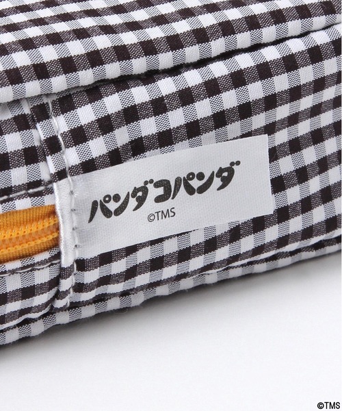 BAYFLOW(ベイフロー)の「【パンダコパンダ】ギンガムチェック刺繍ポーチ(WEB限定)(ポーチ・レディース・ブラック/ブルー/ピンク・0)」の17枚目の写真