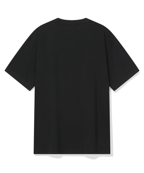 BEENTRILL(ビントリル)の「Y2Kメタリックグラフィックロゴオーバーサイズ半袖Tシャツ(ブラック)(Tシャツ/カットソー・レディース・その他・SMALL/MEDIUM/LARGE/X-LARGE)」の3枚目の写真