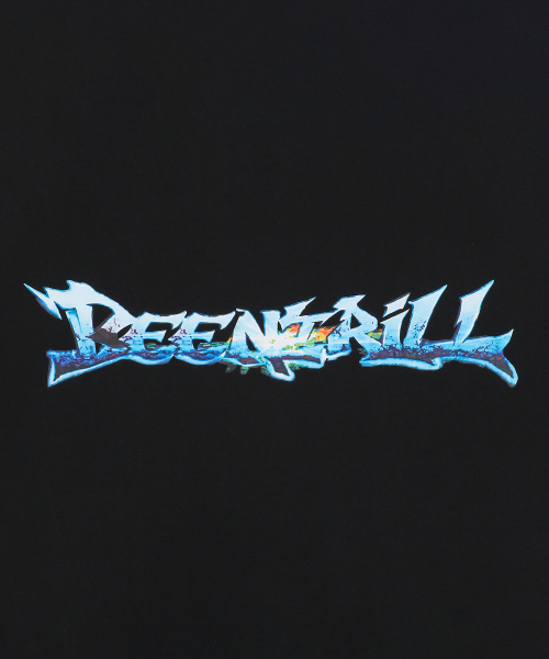 BEENTRILL(ビントリル)の「Y2Kメタリックグラフィックロゴオーバーサイズ半袖Tシャツ(ブラック)(Tシャツ/カットソー・レディース・その他・SMALL/MEDIUM/LARGE/X-LARGE)」の4枚目の写真