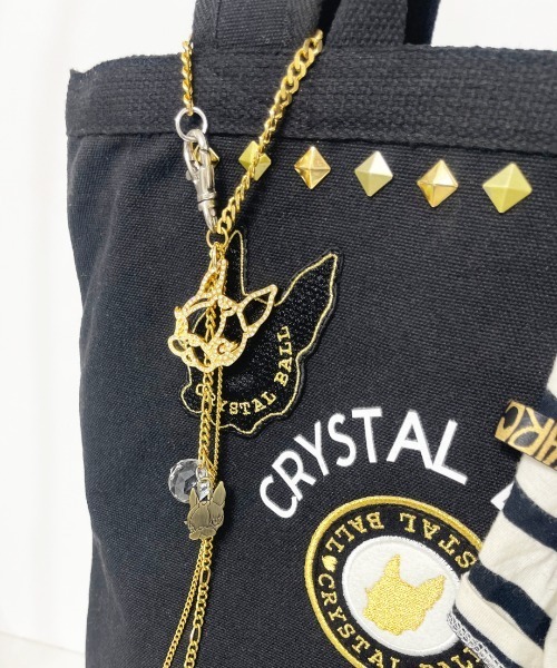 CRYSTAL BALL(クリスタルボール)の「【1点物】Atelier made Bag(バックパック/リュック・レディース・ブラック・FREE)」の4枚目の写真