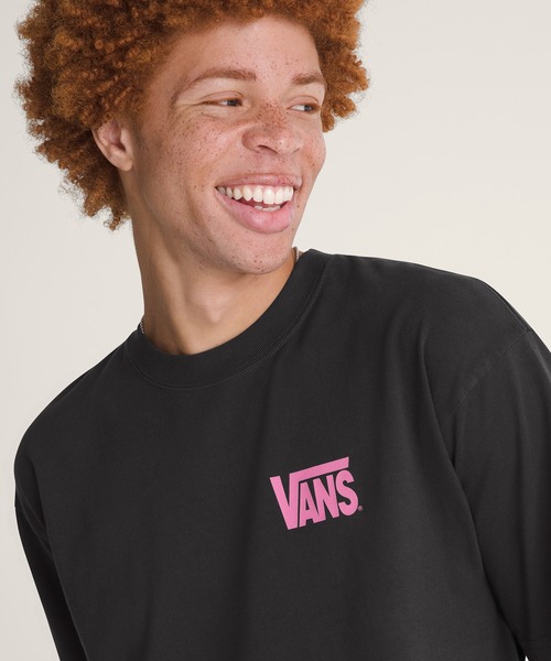VANS（バンズ）の「SANO Tシャツ / Sano SS Tee Black VN000SRBBLK1（Tシャツ/カットソー・メンズ・ブラック・MEDIUM/LARGE）」の3枚目の写真