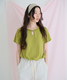 Hazel tee (OLIVE)