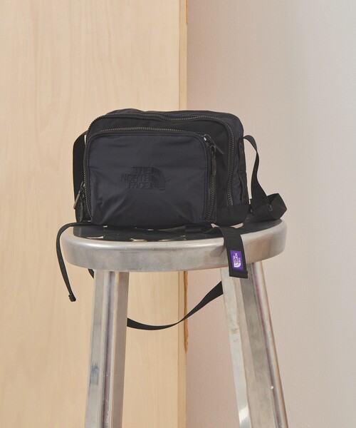 THE NORTH FACE PURPLE LABEL（ザ ノースフェイス パープルレーベル）の「【THE NORTH FACE PURPLE LABEL/ザ・ノース・フェイス パープルレーベル】CORDURA Nylon Shoulder Bag/コーデュラ ナイロン ショルダーバッグ/軽量/通勤/2WAY/肩掛け/斜め掛け（ショルダーバッグ・レディース・グレー/ブラック・FREE）」の2枚目の写真