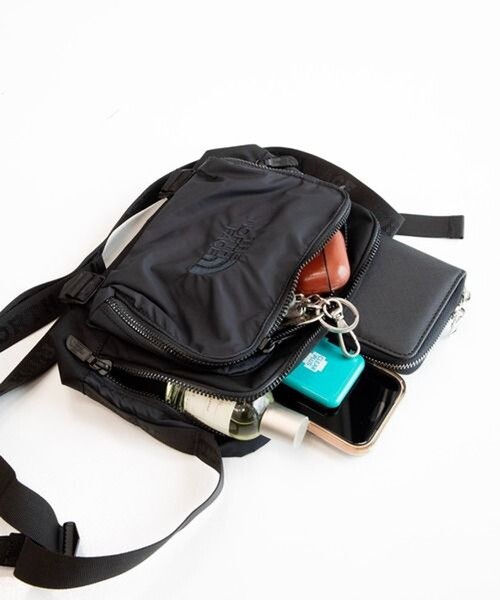 THE NORTH FACE PURPLE LABEL（ザ ノースフェイス パープルレーベル）の「【THE NORTH FACE PURPLE LABEL/ザ・ノース・フェイス パープルレーベル】CORDURA Nylon Shoulder Bag/コーデュラ ナイロン ショルダーバッグ/軽量/通勤/2WAY/肩掛け/斜め掛け（ショルダーバッグ・レディース・グレー/ブラック・FREE）」の8枚目の写真
