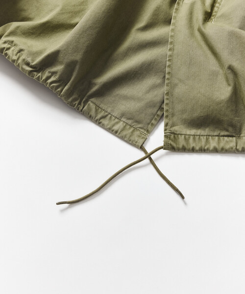 FREAK'S STORE(フリークスストア)の「フェード加工 3WAY M-65 ライナーセット ショートモッズコート/ブルゾン&キルティングライナーセット(モッズコート・メンズ・ブラック/ブラウン/オリーブ/サックスブルー・SMALL/MEDIUM/LARGE)」の16枚目の写真