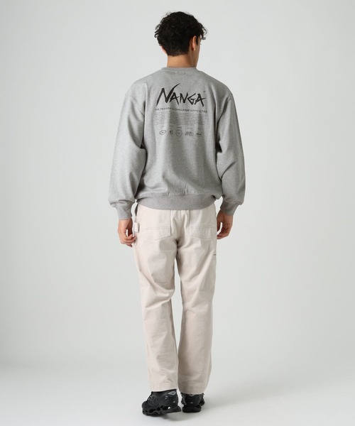NANGA（ナンガ）の「【NANGA Mt.&Sea】NANGAスウェットプルオーバー（スウェット・メンズ・ブラウン/ブラック/グレー・LARGE/MEDIUM）」の6枚目の写真