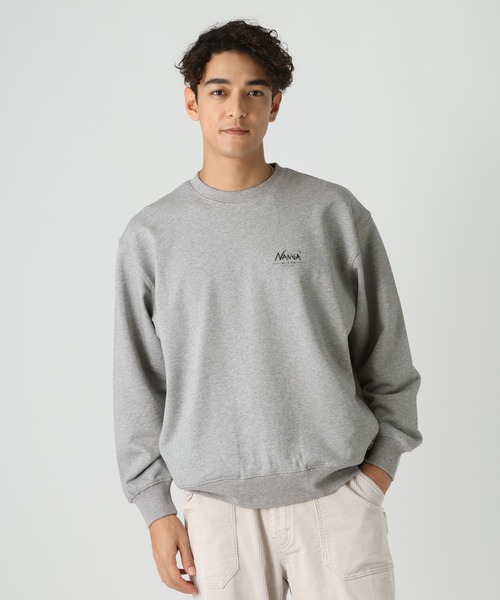 NANGA（ナンガ）の「【NANGA Mt.&Sea】NANGAスウェットプルオーバー（スウェット・メンズ・ブラウン/ブラック/グレー・LARGE/MEDIUM）」の8枚目の写真