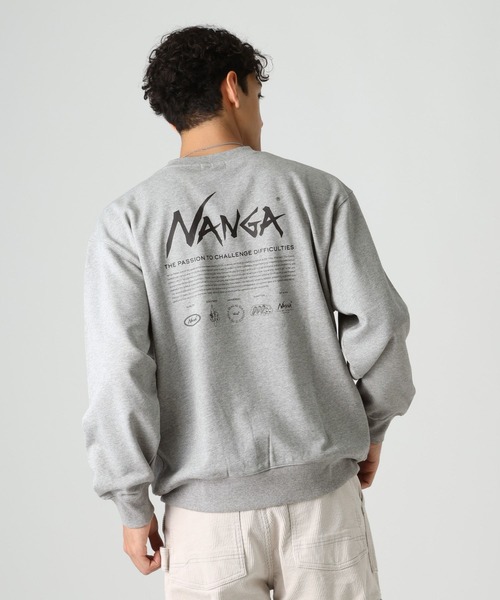 NANGA（ナンガ）の「【NANGA Mt.&Sea】NANGAスウェットプルオーバー（スウェット・メンズ・ブラウン/ブラック/グレー・LARGE/MEDIUM）」の11枚目の写真