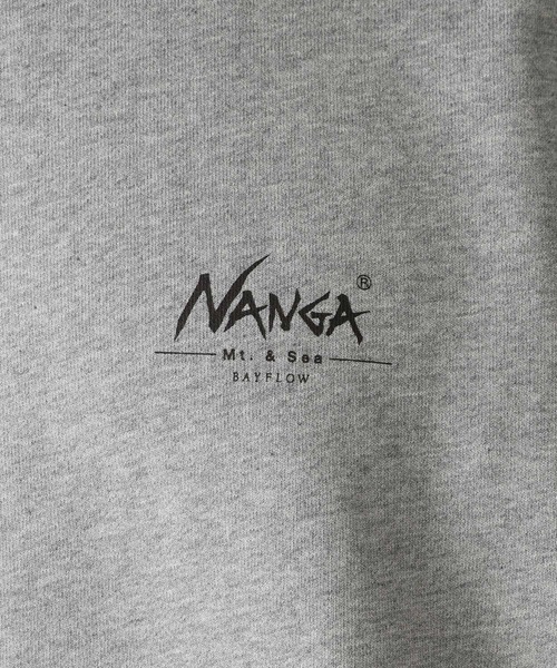 NANGA（ナンガ）の「【NANGA Mt.&Sea】NANGAスウェットプルオーバー（スウェット・メンズ・ブラウン/ブラック/グレー・LARGE/MEDIUM）」の12枚目の写真