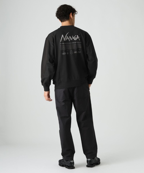 NANGA（ナンガ）の「【NANGA Mt.&Sea】NANGAスウェットプルオーバー（スウェット・メンズ・ブラウン/ブラック/グレー・LARGE/MEDIUM）」の16枚目の写真