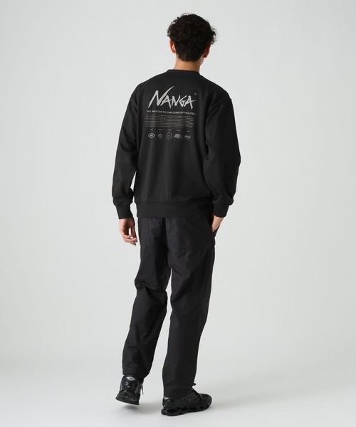 NANGA（ナンガ）の「【NANGA Mt.&Sea】NANGAスウェットプルオーバー（スウェット・メンズ・ブラウン/ブラック/グレー・LARGE/MEDIUM）」の17枚目の写真