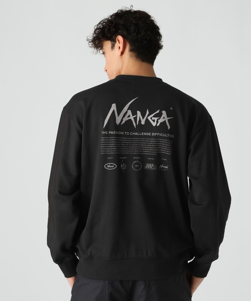 NANGA（ナンガ）の「【NANGA Mt.&Sea】NANGAスウェットプルオーバー（スウェット・メンズ・ブラウン/ブラック/グレー・LARGE/MEDIUM）」の21枚目の写真