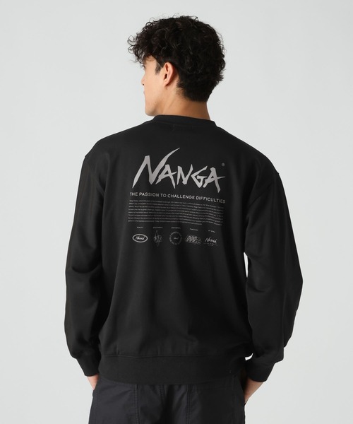 NANGA（ナンガ）の「【NANGA Mt.&Sea】NANGAスウェットプルオーバー（スウェット・メンズ・ブラウン/ブラック/グレー・LARGE/MEDIUM）」の22枚目の写真