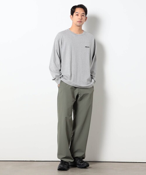 KELTY(ケルティ)の「KELTY別注ロングスリーブTシャツ(Tシャツ/カットソー・メンズ・ライトグレー/ブラック/ホワイト・L/M)」の5枚目の写真