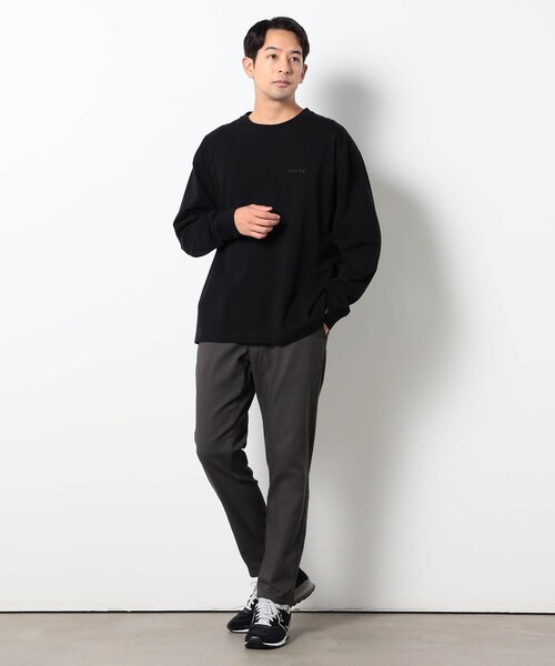 KELTY(ケルティ)の「KELTY別注ロングスリーブTシャツ(Tシャツ/カットソー・メンズ・ライトグレー/ブラック/ホワイト・L/M)」の6枚目の写真