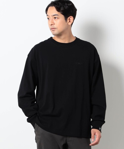 KELTY(ケルティ)の「KELTY別注ロングスリーブTシャツ(Tシャツ/カットソー・メンズ・ライトグレー/ブラック/ホワイト・L/M)」の9枚目の写真