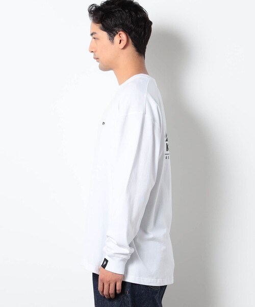 KELTY(ケルティ)の「KELTY別注ロングスリーブTシャツ(Tシャツ/カットソー・メンズ・ライトグレー/ブラック/ホワイト・L/M)」の11枚目の写真