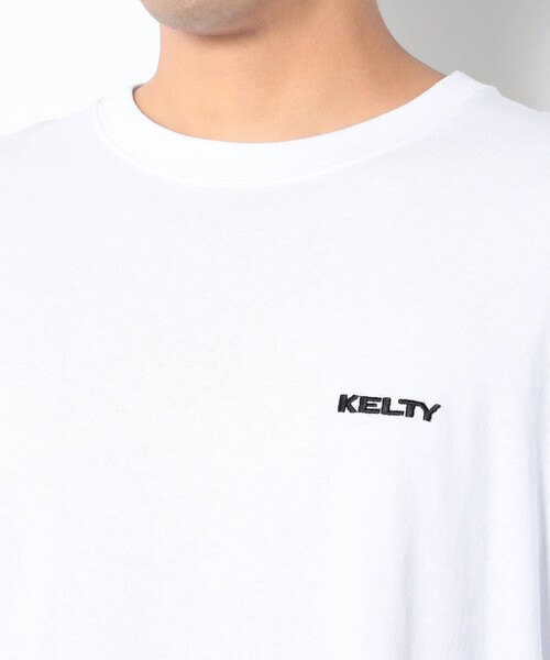 KELTY(ケルティ)の「KELTY別注ロングスリーブTシャツ(Tシャツ/カットソー・メンズ・ライトグレー/ブラック/ホワイト・L/M)」の12枚目の写真