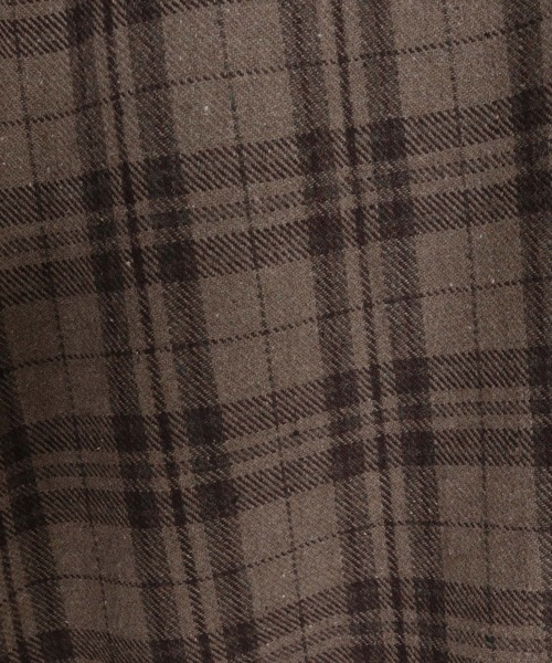 CAMBIO（カンビオ）の「mp15392-Wool Check Wide Tuck Balloon Pants ワイドタックバルーンパンツ(PF-262-022)（その他パンツ・メンズ・ベージュ/チャコール・L/M）」の17枚目の写真