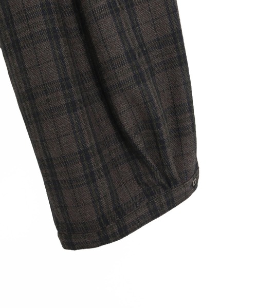 CAMBIO（カンビオ）の「mp15392-Wool Check Wide Tuck Balloon Pants ワイドタックバルーンパンツ(PF-262-022)（その他パンツ・メンズ・ベージュ/チャコール・L/M）」の22枚目の写真