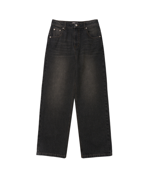 AMESWORLDWIDE(アメスワールドワイド)の「CLASSIC STRAIGHT DENIM PANTS BLACK(デニムパンツ・レディース・その他・SMALL/MEDIUM/LARGE)」の4枚目の写真