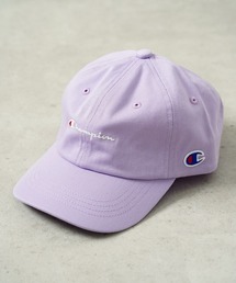 Champion（チャンピオン）の「"02"≪Champion≫ブランドロゴ 刺繍 & ワッペン ベースボール キャップ（キャップ）」