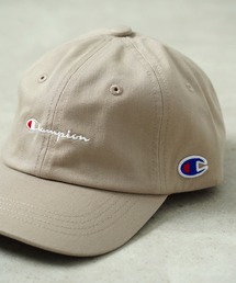 Champion（チャンピオン）の「"02"≪Champion≫ブランドロゴ 刺繍 & ワッペン ベースボール キャップ（キャップ）」