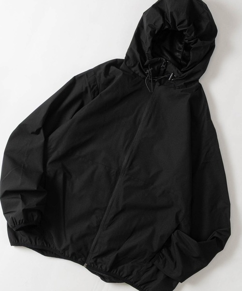 JOHN'S CLOSET(ジョンズクローゼット)の「【19】ALLWETHER-TEX 裏メッシュ ライトマウンテンパーカー 撥水/防風/防花粉/レディース(マウンテンパーカー・レディース・ブルー系その他/ネイビー/オフホワイト/サックスブルー/ホワイト系その他/ブラック・MEDIUM/LARGE)」の3枚目の写真