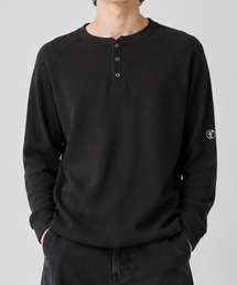 Lazy Thermal Henley Neck
