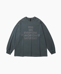 [AW26] ガーメントダイ L/S Tシャツ / ダイドブルー